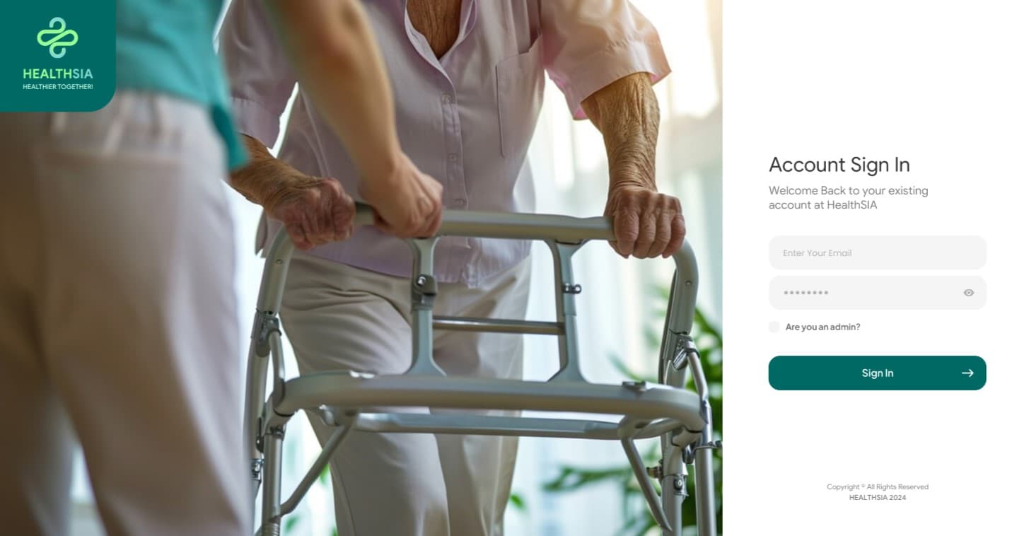 HealthSIA (Comprehensive Healthcare Management Platform)